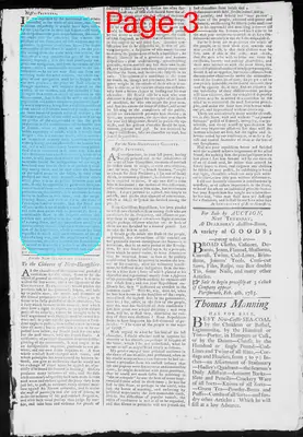 Page thumbnail for Fowle's New Hampshire Gazette And General Advertiser