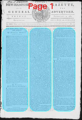 Page thumbnail for Fowle's New Hampshire Gazette And General Advertiser