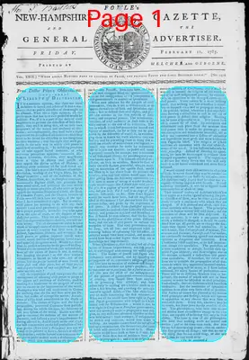 Page thumbnail for Fowle's New Hampshire Gazette And General Advertiser