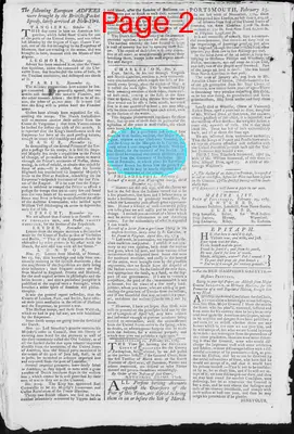 Page thumbnail for Fowle's New Hampshire Gazette And General Advertiser