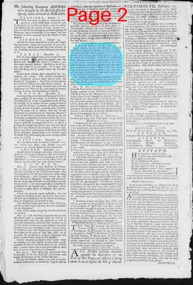 Page thumbnail for Fowle's New Hampshire Gazette And General Advertiser