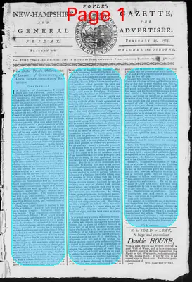 Page thumbnail for Fowle's New Hampshire Gazette And General Advertiser