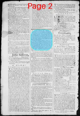 Page thumbnail for Fowle's New Hampshire Gazette And General Advertiser