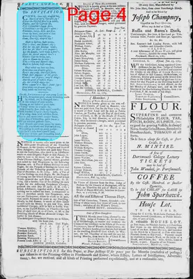 Page thumbnail for Fowle's New Hampshire Gazette And General Advertiser
