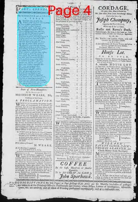 Page thumbnail for Fowle's New Hampshire Gazette And General Advertiser
