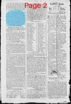 Page thumbnail for Fowle's New Hampshire Gazette And General Advertiser
