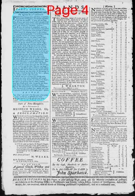 Page thumbnail for Fowle's New Hampshire Gazette And General Advertiser