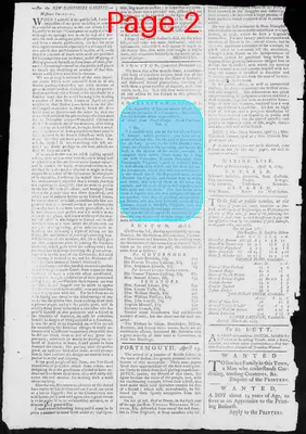 Page thumbnail for Fowle's New Hampshire Gazette And General Advertiser