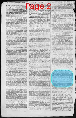 Page thumbnail for Fowle's New Hampshire Gazette And General Advertiser