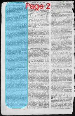 Page thumbnail for Fowle's New Hampshire Gazette And General Advertiser