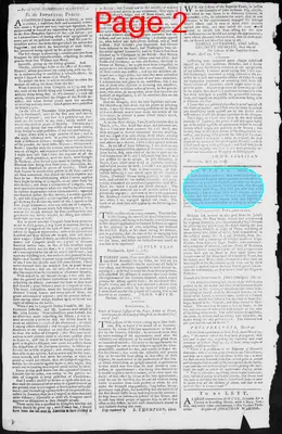 Page thumbnail for Fowle's New Hampshire Gazette And General Advertiser