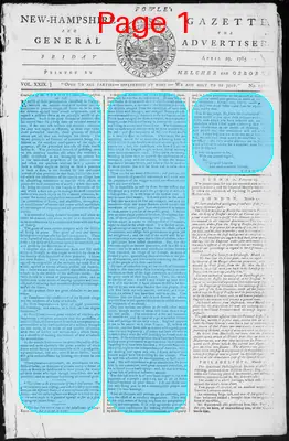 Page thumbnail for Fowle's New Hampshire Gazette And General Advertiser