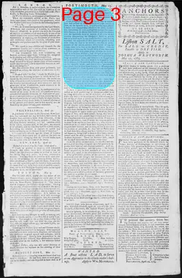 Page thumbnail for Fowle's New Hampshire Gazette And General Advertiser