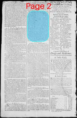 Page thumbnail for Fowle's New Hampshire Gazette And General Advertiser