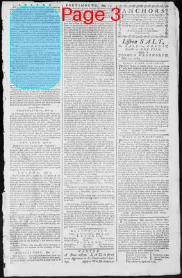 Page thumbnail for Fowle's New Hampshire Gazette And General Advertiser