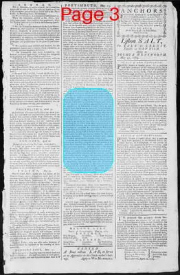 Page thumbnail for Fowle's New Hampshire Gazette And General Advertiser