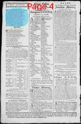 Page thumbnail for Fowle's New Hampshire Gazette And General Advertiser