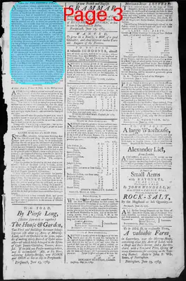 Page thumbnail for Fowle's New Hampshire Gazette And General Advertiser