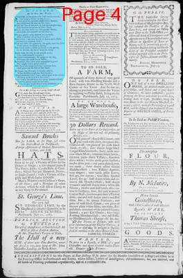 Page thumbnail for Fowle's New Hampshire Gazette And General Advertiser