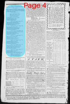 Page thumbnail for Fowle's New Hampshire Gazette And General Advertiser