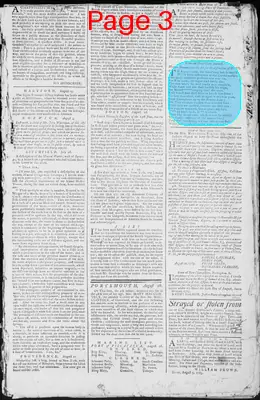 Page thumbnail for Fowle's New Hampshire Gazette And General Advertiser