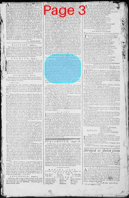 Page thumbnail for Fowle's New Hampshire Gazette And General Advertiser