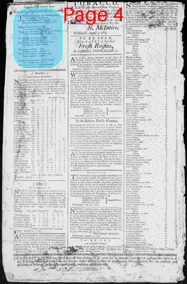 Page thumbnail for Fowle's New Hampshire Gazette And General Advertiser