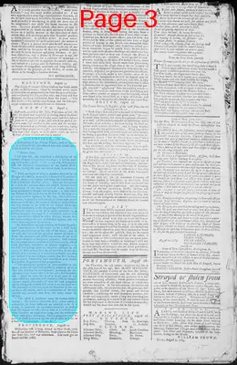 Page thumbnail for Fowle's New Hampshire Gazette And General Advertiser
