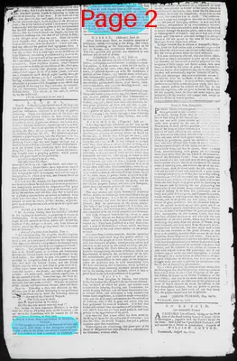 Page thumbnail for Fowle's New Hampshire Gazette And General Advertiser