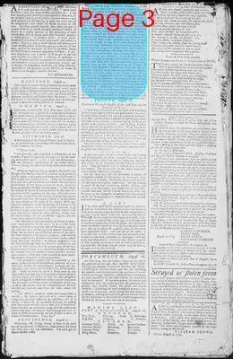 Page thumbnail for Fowle's New Hampshire Gazette And General Advertiser