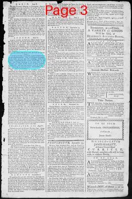 Page thumbnail for Fowle's New Hampshire Gazette And General Advertiser