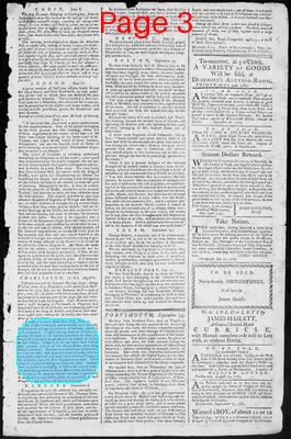 Page thumbnail for Fowle's New Hampshire Gazette And General Advertiser