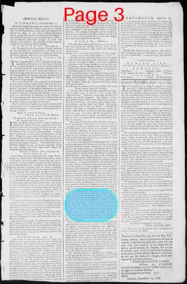 Page thumbnail for Fowle's New Hampshire Gazette And General Advertiser