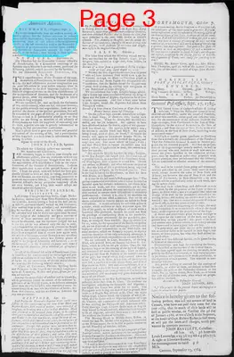 Page thumbnail for Fowle's New Hampshire Gazette And General Advertiser