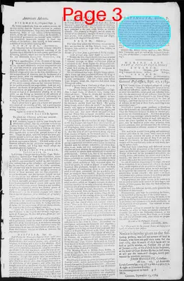 Page thumbnail for Fowle's New Hampshire Gazette And General Advertiser