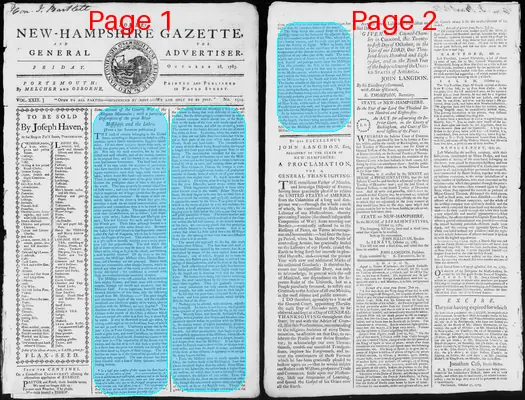 Page thumbnail for Fowle's New Hampshire Gazette And General Advertiser