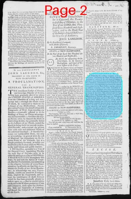 Page thumbnail for Fowle's New Hampshire Gazette And General Advertiser