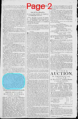 Page thumbnail for Fowle's New Hampshire Gazette And General Advertiser