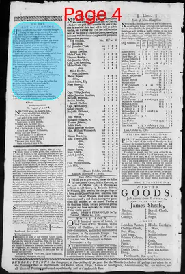 Page thumbnail for Fowle's New Hampshire Gazette And General Advertiser