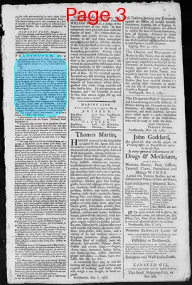 Page thumbnail for Fowle's New Hampshire Gazette And General Advertiser