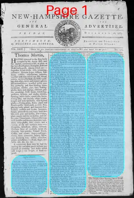 Page thumbnail for Fowle's New Hampshire Gazette And General Advertiser