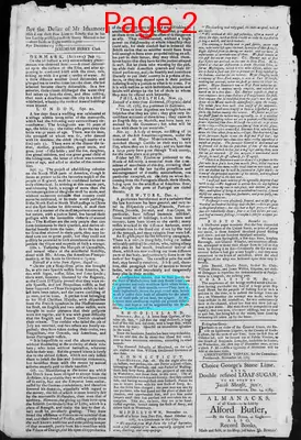 Page thumbnail for Fowle's New Hampshire Gazette And General Advertiser