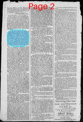 Page thumbnail for Fowle's New Hampshire Gazette And General Advertiser