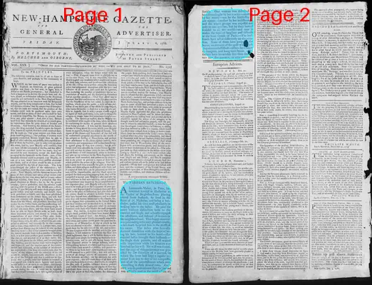 Page thumbnail for Fowle's New Hampshire Gazette And General Advertiser