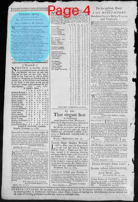 Page thumbnail for Fowle's New Hampshire Gazette And General Advertiser