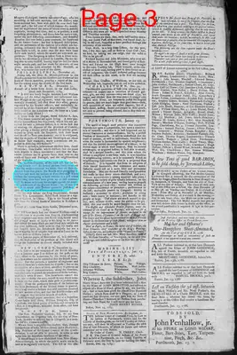 Page thumbnail for Fowle's New Hampshire Gazette And General Advertiser