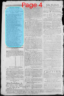 Page thumbnail for Fowle's New Hampshire Gazette And General Advertiser