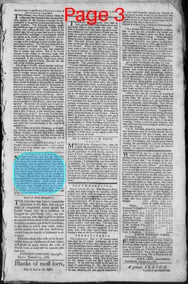 Page thumbnail for Fowle's New Hampshire Gazette And General Advertiser