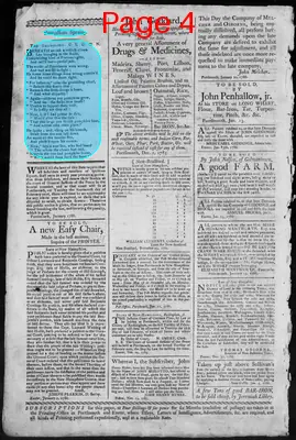 Page thumbnail for Fowle's New Hampshire Gazette And General Advertiser