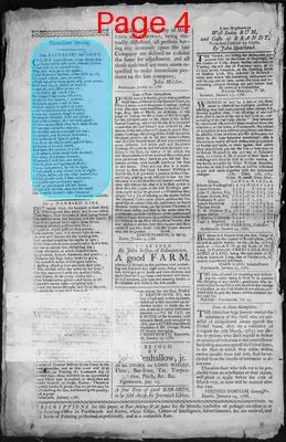 Page thumbnail for Fowle's New Hampshire Gazette And General Advertiser